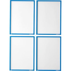 Schäfer Shop Select Magnetrahmen Recycling, für A4-Dokumente, UV-beständige aus bis zu 85% recycelter PET-Folie, blau, 4 Stück Schäfer Shop Select Magnetrahmen Recycling, für A4-Dokumente, UV-beständige aus bis zu 85% recycelter PET-Folie, blau, 4 Stück