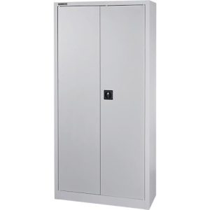 Schäfer Shop Select Materialschrank, abschließbar, 4 verzinkte Böden, 5 OH, B 950 x T 400 x H 1935 mm, Stahl, weißaluminium/weißaluminium Schäfer Shop Select Materialschrank, abschließbar, 4 verzinkte Böden, 5 OH, B 950 x T 400 x H 1935 mm, Stahl, weißaluminium/weißaluminium