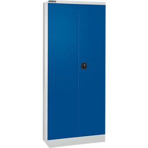 Schäfer Shop Select Materialschrank MS 2409, H 1935 mm, Leergehäuse, lichtgrau/enzianblau Schäfer Shop Select Materialschrank MS 2409, H 1935 mm, Leergehäuse, lichtgrau/enzianblau