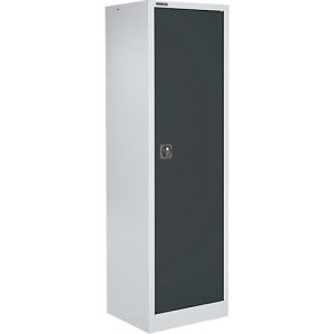 Schäfer Shop Select Materialschrank MS 2506, mit 7 Schubladen, mit Tresorfach, B 600 x T 500 x H 1935 mm, Feinblech, weißaluminium/anthrazitgrau Schäfer Shop Select Materialschrank MS 2506, mit 7 Schubladen, mit Tresorfach, B 600 x T 500 x H 1935 mm, Feinblech, weißaluminium/anthrazitgrau