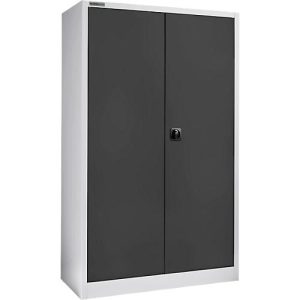 Schäfer Shop Select Materialschrank MSI 2512, 5 Ordnerhöhen, 4 Zwischenböden, Zylinderschloss, B 1200 x T 500 x H 1935 mm, weißaluminium/anthrazitgrau Schäfer Shop Select Materialschrank MSI 2512, 5 Ordnerhöhen, 4 Zwischenböden, Zylinderschloss, B 1200 x T 500 x H 1935 mm, weißaluminium/anthrazitgrau