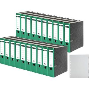 Schäfer Shop Select Ordner, DIN A4, Rückenbreite 80 mm, 20 Stück + GRATIS 1 PP-Ordner-Register A-Z, Schäfer Shop Select Ordner, DIN A4, Rückenbreite 80 mm, 20 Stück + GRATIS 1 PP-Ordner-Register A-Z,