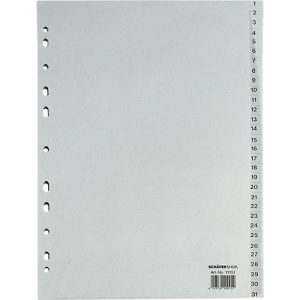 Schäfer Shop Select Recycling-Register DIN A4, Zahlen 1-31, einzeln Schäfer Shop Select Recycling-Register DIN A4, Zahlen 1-31, einzeln
