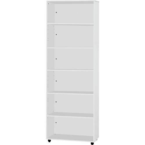 Schäfer Shop Select Regal LOGIN, 6 Ordnerhöhen, B 800 x T 420 x H 2240 mm, lichtgrau/lichtgrau