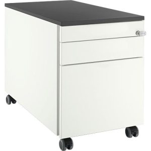 Schäfer Shop Select Rollcontainer 126, 1 Utensilienauszug, 1 Hängeregistratur-Auszug, 2 Schubladen, mit Griffnut, B 435 x T 765 x H 577 mm, weiß/graphit Schäfer Shop Select Rollcontainer 126, 1 Utensilienauszug, 1 Hängeregistratur-Auszug, 2 Schubladen, mit Griffnut, B 435 x T 765 x H 577 mm, weiß/graphit