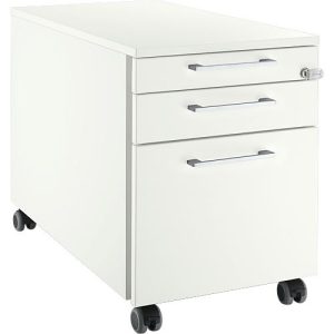 Schäfer Shop Select Rollcontainer 126, 3 Schübe, Griff eckig, weiß/weiß Schäfer Shop Select Rollcontainer 126, 3 Schübe, Griff eckig, weiß/weiß