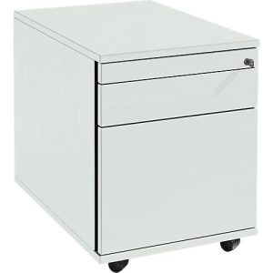 Schäfer Shop Select Rollcontainer 126, Utensilien- & HR-Auszug, Schubladen, abschließbar, Spanplatte, B 428 x T 600 x H 540 mm, lichtgrau Schäfer Shop Select Rollcontainer 126, Utensilien- & HR-Auszug, Schubladen, abschließbar, Spanplatte, B 428 x T 600 x H 540 mm, lichtgrau