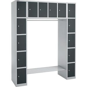Schäfer Shop Select Schließfachgarderobe, 2 Säulen Schäfer Shop Select Schließfachgarderobe, 2 Säulen
