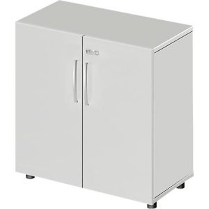 Schäfer Shop Select Schrank LOGIN, 2 Ordnerhöhen, H, B 800 x T 420 x H 788 mm, lichtgrau/lichtgrau Schäfer Shop Select Schrank LOGIN, 2 Ordnerhöhen, H, B 800 x T 420 x H 788 mm, lichtgrau/lichtgrau