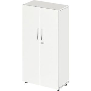 Schäfer Shop Select Schrank LOGIN, 4 Ordnerhöhen, B 800 x T 420 x H 1514 mm, weiß/weiß Schäfer Shop Select Schrank LOGIN, 4 Ordnerhöhen, B 800 x T 420 x H 1514 mm, weiß/weiß