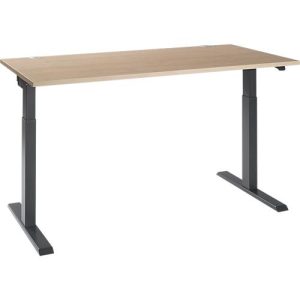 Schäfer Shop Select Schreibtisch ERGO-T 2.0, elektrisch höhenverstellbar, Rechteck, T-Fuß, B 1600 x T 800 x H 715-1205 mm, Eiche/anthrazit Schäfer Shop Select Schreibtisch ERGO-T 2.0, elektrisch höhenverstellbar, Rechteck, T-Fuß, B 1600 x T 800 x H 715-1205 mm, Eiche/anthrazit