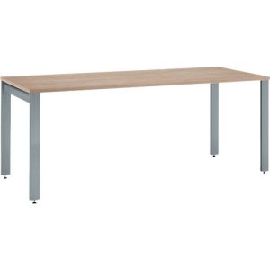 Schäfer Shop Select Schreibtisch LOGIN, 4-Fuß, B 1600 x T 800 x H 740 mm, Eiche/basaltgrau Schäfer Shop Select Schreibtisch LOGIN, 4-Fuß, B 1600 x T 800 x H 740 mm, Eiche/basaltgrau
