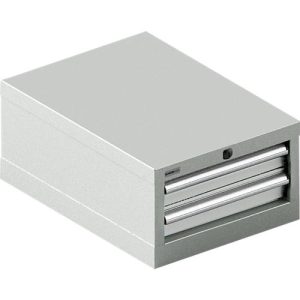 Schäfer Shop Select Schubladenschrank 18-27, 2 Schübe (H 75/75mm), bis 200 kg, B 411 x T 572 x H 250 mm, lichtgrau/lichtgrau Schäfer Shop Select Schubladenschrank 18-27, 2 Schübe (H 75/75mm), bis 200 kg, B 411 x T 572 x H 250 mm, lichtgrau/lichtgrau