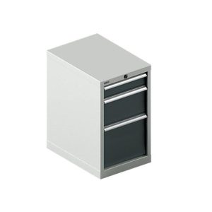 Schäfer Shop Select Schubladenschrank 18-27, 3 Schübe (H 100/200/300mm), bis 75 kg, B 411 x T 572 x H 700 mm, anthrazitgrau/lichtgrau Schäfer Shop Select Schubladenschrank 18-27, 3 Schübe (H 100/200/300mm), bis 75 kg, B 411 x T 572 x H 700 mm, anthrazitgrau/lichtgrau