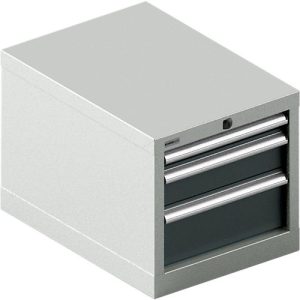 Schäfer Shop Select Schubladenschrank 18-27, 3 Schübe (H 50/100/150mm), bis 200 kg, B 411 x T 572 x H 400 mm, anthrazitgrau/lichtgrau Schäfer Shop Select Schubladenschrank 18-27, 3 Schübe (H 50/100/150mm), bis 200 kg, B 411 x T 572 x H 400 mm, anthrazitgrau/lichtgrau