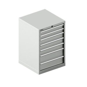 Schäfer Shop Select Schubladenschrank 27-27, 7 Schubl., bis 200 kg, B 564 x T 572 x H 850 mm, lichtgrau/lichtgrau Schäfer Shop Select Schubladenschrank 27-27, 7 Schubl., bis 200 kg, B 564 x T 572 x H 850 mm, lichtgrau/lichtgrau