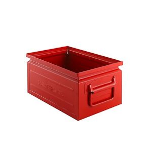 Schäfer Shop Select Stapelbox, 8,5 l, 60 kg, L 330 x B 209 x H 150 mm, Stahl, RAL 3000 (feuerrot) Schäfer Shop Select Stapelbox, 8,5 l, 60 kg, L 330 x B 209 x H 150 mm, Stahl, RAL 3000 (feuerrot)