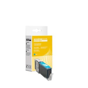 Schäfer Shop Select Tintenpatrone, ersetzt Canon CLI-551C XL (6444B001), Einzelpack, cyan Schäfer Shop Select Tintenpatrone, ersetzt Canon CLI-551C XL (6444B001), Einzelpack, cyan