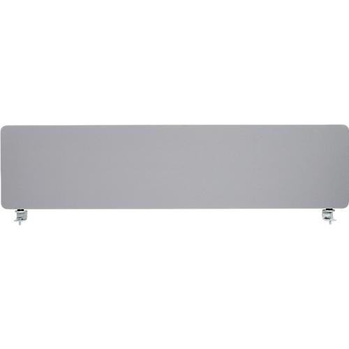 Schäfer Shop Select Tischtrennwand, Materialstärke 30 mm, B 1200 x H 387 mm, 100 % Post-Consumer-Recyclingpolyester, hellgrau