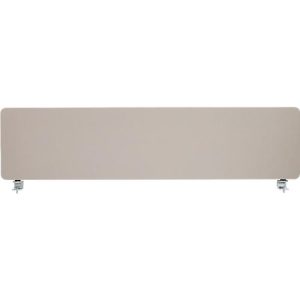 Schäfer Shop Select Tischtrennwand, Materialstärke 30 mm, B 1600 x H 387 mm, 100 % Post-Consumer-Recyclingpolyester, beige Schäfer Shop Select Tischtrennwand, Materialstärke 30 mm, B 1600 x H 387 mm, 100 % Post-Consumer-Recyclingpolyester, beige