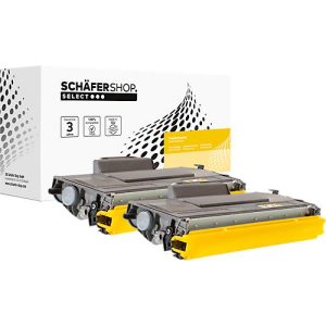 Schäfer Shop Select Toner, ersetzt Brother TN-2220, TN-2010 (TN2220, TN2010), Doppelpack, schwarz Schäfer Shop Select Toner, ersetzt Brother TN-2220, TN-2010 (TN2220, TN2010), Doppelpack, schwarz