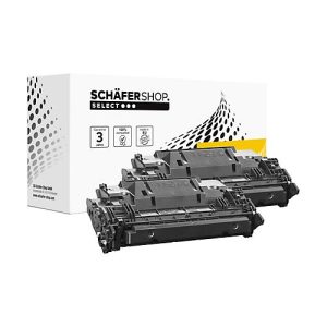 Schäfer Shop Select Toner, ersetzt HP 26X (CF226X), Doppelpack, schwarz Schäfer Shop Select Toner, ersetzt HP 26X (CF226X), Doppelpack, schwarz