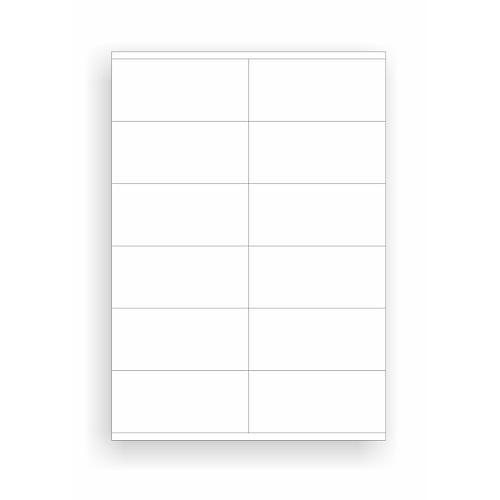 Schäfer Shop Select Universal-Etiketten, 105,0 x 48,0 mm, Permanentkleber, 1200 Stück