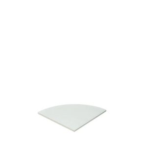 Schäfer Shop Select Verkettungsplatte Moxxo IQ, 90°, Viertelkreis, B 800 x T 800 mm, lichtgrau Schäfer Shop Select Verkettungsplatte Moxxo IQ, 90°, Viertelkreis, B 800 x T 800 mm, lichtgrau