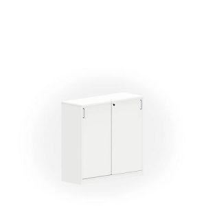 Schiebetürenschrank NEVADA, B 1200 x H 1155 mm, weiß Schiebetürenschrank NEVADA, B 1200 x H 1155 mm, weiß