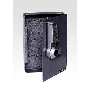 Schlüsselschrank, Elektronikschloss, 24 Haken, anthrazit Schlüsselschrank, Elektronikschloss, 24 Haken, anthrazit
