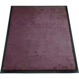 Schmutzfangmatte miltex Eazycare Style, eckig, antistatisch, UV-beständig, waschbar, High-Twist-Nylon & Niltrilgummi, 600 x 850 mm, purpurviolett