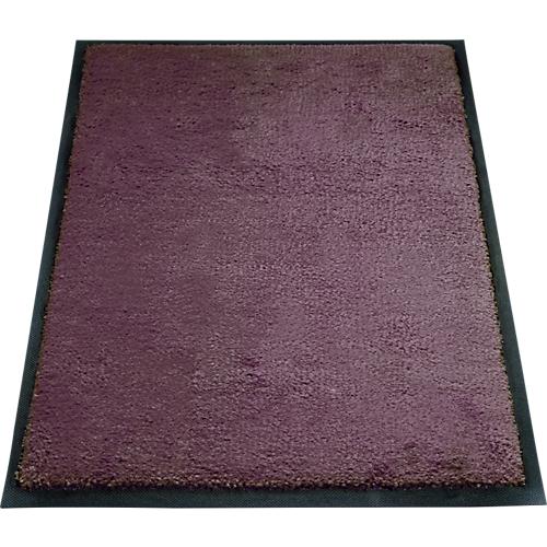 Schmutzfangmatte miltex Eazycare Style, eckig, antistatisch, UV-beständig, waschbar, High-Twist-Nylon & Niltrilgummi, 600 x 850 mm, purpurviolett