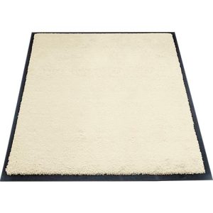 Schmutzfangmatte miltex Eazycare Style, eckig, antistatisch, UV-beständig, waschbar, High-Twist-Nylon & Niltrilgummi, 750 x 850 mm, perlweiß Schmutzfangmatte miltex Eazycare Style, eckig, antistatisch, UV-beständig, waschbar, High-Twist-Nylon & Niltrilgummi, 750 x 850 mm, perlweiß