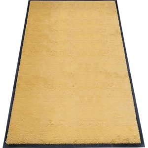 Schmutzfangmatte miltex Eazycare Style, eckig, antistatisch, UV-beständig, waschbar, High-Twist-Nylon & Niltrilgummi, 850 x 1500 mm, sandbeige