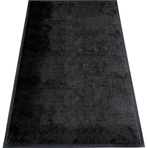 Schmutzfangmatte miltex Eazycare Style, eckig, antistatisch, UV-beständig, waschbar, High-Twist-Nylon & Niltrilgummi, 850 x 1500 mm, tiefschwarz