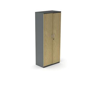 Schrank Neva. 5 OH, dunkelgrau/Eiche Schrank Neva. 5 OH, dunkelgrau/Eiche