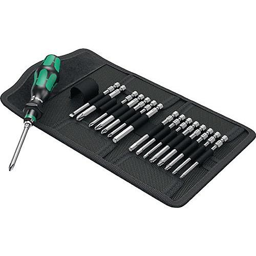 Schraubendrehersatz KK 60 17-tlg.m.Wechselkl.Falt-T a WERA