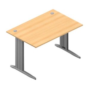 Schreibtisch ARLON-OFFICE, B 1200 x T 800 x H 730 mm, Buche-Dekor Schreibtisch ARLON-OFFICE, B 1200 x T 800 x H 730 mm, Buche-Dekor