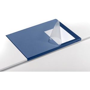 Schreibunterlage m. Kantenschutz, blau Schreibunterlage m. Kantenschutz, blau