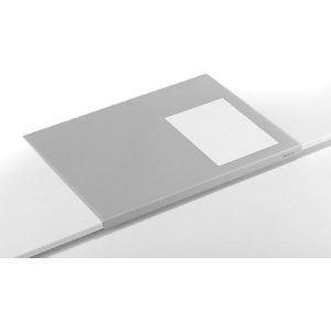 Schreibunterlage m. Kantenschutz, grau Schreibunterlage m. Kantenschutz, grau