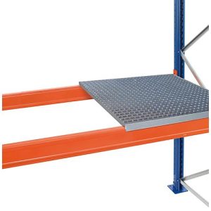 Schulte Lagertechnik Auflegbarer Gitterrost für Palettenregale, B 3600 x T 1100 mm, für Holmtiefe 50 mm, verzinkt, 4 Stück Schulte Lagertechnik Auflegbarer Gitterrost für Palettenregale, B 3600 x T 1100 mm, für Holmtiefe 50 mm, verzinkt, 4 Stück