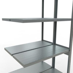 SCHULTE Lagertechnik Doppel-Anbauregal Stecksystem, MULTIPlus250, 3000x1000x(2×400) mm, 14 Böden, verzinkt SCHULTE Lagertechnik Doppel-Anbauregal Stecksystem, MULTIPlus250, 3000x1000x(2×400) mm, 14 Böden, verzinkt