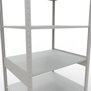 Schulte Lagertechnik Fachbodenregal MULTIplus150, Steck-Grundregal, B 1000 x T 800 x H 2500 mm, 6 Ebenen, bis 1400 kg, lichtgrau Schulte Lagertechnik Fachbodenregal MULTIplus150, Steck-Grundregal, B 1000 x T 800 x H 2500 mm, 6 Ebenen, bis 1400 kg, lichtgrau
