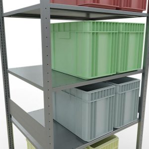 Schulte Lagertechnik Fachbodenregal MULTIplus150, Steck-Grundregal, B 1000 x T 800 x H 3000 mm, 7 Ebenen, bis 1500 kg, verzinkt Schulte Lagertechnik Fachbodenregal MULTIplus150, Steck-Grundregal, B 1000 x T 800 x H 3000 mm, 7 Ebenen, bis 1500 kg, verzinkt