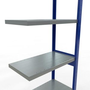 Schulte Lagertechnik Fachbodenregal-Stecksystem MULTIplus 250, Anbauregal, Längenriegel, 2500x750x400 mm, 6 Böden, enzianblau/verzinkt Schulte Lagertechnik Fachbodenregal-Stecksystem MULTIplus 250, Anbauregal, Längenriegel, 2500x750x400 mm, 6 Böden, enzianblau/verzinkt