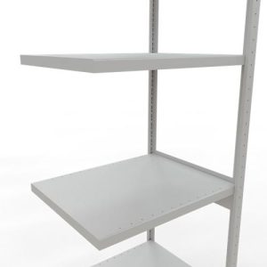 Schulte Lagertechnik Fachbodenregal-Stecksystem MULTIplus 250, Anbauregal, Längenriegel, 3000x750x600 mm, 7 Böden, lichtgrau Schulte Lagertechnik Fachbodenregal-Stecksystem MULTIplus 250, Anbauregal, Längenriegel, 3000x750x600 mm, 7 Böden, lichtgrau