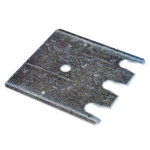 Schulte Lagertechnik Fußplatten-Unterlegblech für Ständerrahmen S635-B20 und S645-B25, Stärke 1 mm, verzinkt, 5 Stück Schulte Lagertechnik Fußplatten-Unterlegblech für Ständerrahmen S635-B20 und S645-B25, Stärke 1 mm, verzinkt, 5 Stück
