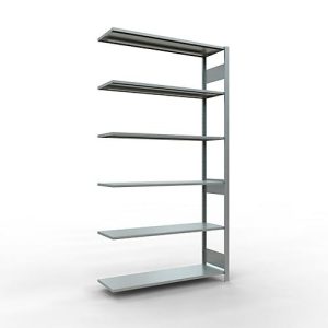 SCHULTE Lagertechnik – Stecksystem Anbauregal – 2500x1300x400 mm, Typ 150 kg SCHULTE Lagertechnik – Stecksystem Anbauregal – 2500x1300x400 mm, Typ 150 kg