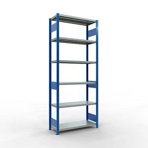 SCHULTE Lagertechnik – Stecksystem Grundregal – 2500x1000x400 mm, Typ 250 kg SCHULTE Lagertechnik – Stecksystem Grundregal – 2500x1000x400 mm, Typ 250 kg