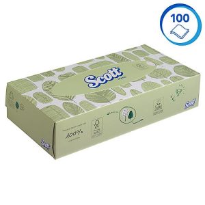 Scott® Kosmetiktücher 8837, 2-lagig, 1 Box mit 100 Tüchern, Tuchgröße ca. L 215 x B 186 mm, FSC®-Papier, weiß Scott® Kosmetiktücher 8837, 2-lagig, 1 Box mit 100 Tüchern, Tuchgröße ca. L 215 x B 186 mm, FSC®-Papier, weiß